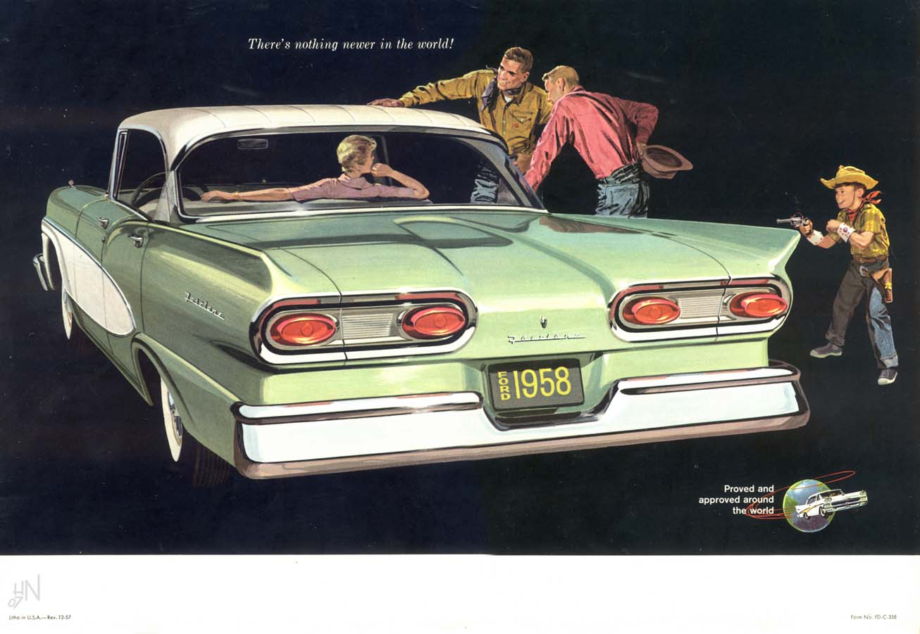 1958 Ford Fairlane Brochure Page 22